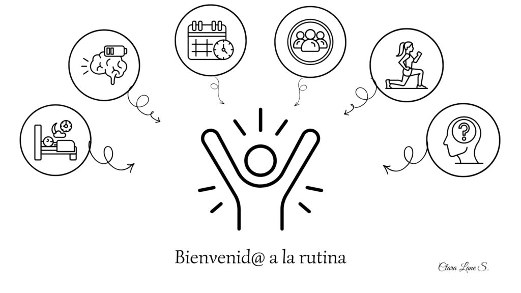 Volver a la rutina en enero con humor