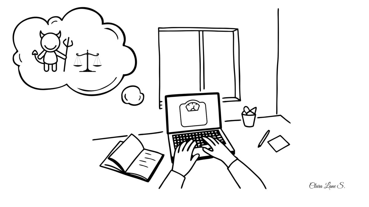 Querida báscula, tenemos que hablar.